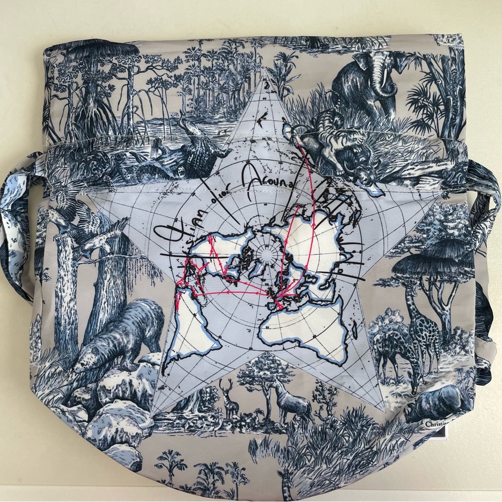 Dior Around the World Nylon Pouch